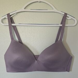 Tommy John Purple Second Skin Wireless Bra 38C